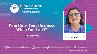 Who Runs Your Business When You Can't? (2026/676)