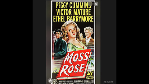 CS #293. Moss Rose -Peggy Cummins, Victor Mature, Ethel Barrymore, and Vincent Price.