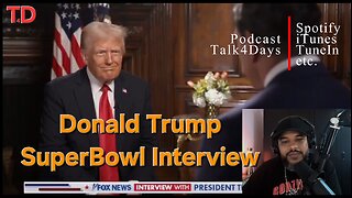 Donald Trump Super Bowl Interview