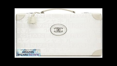 CHANEL Pre-Loved White Satin Ginza Briefcase LTD WhiteUltra-feminine and full of class Review