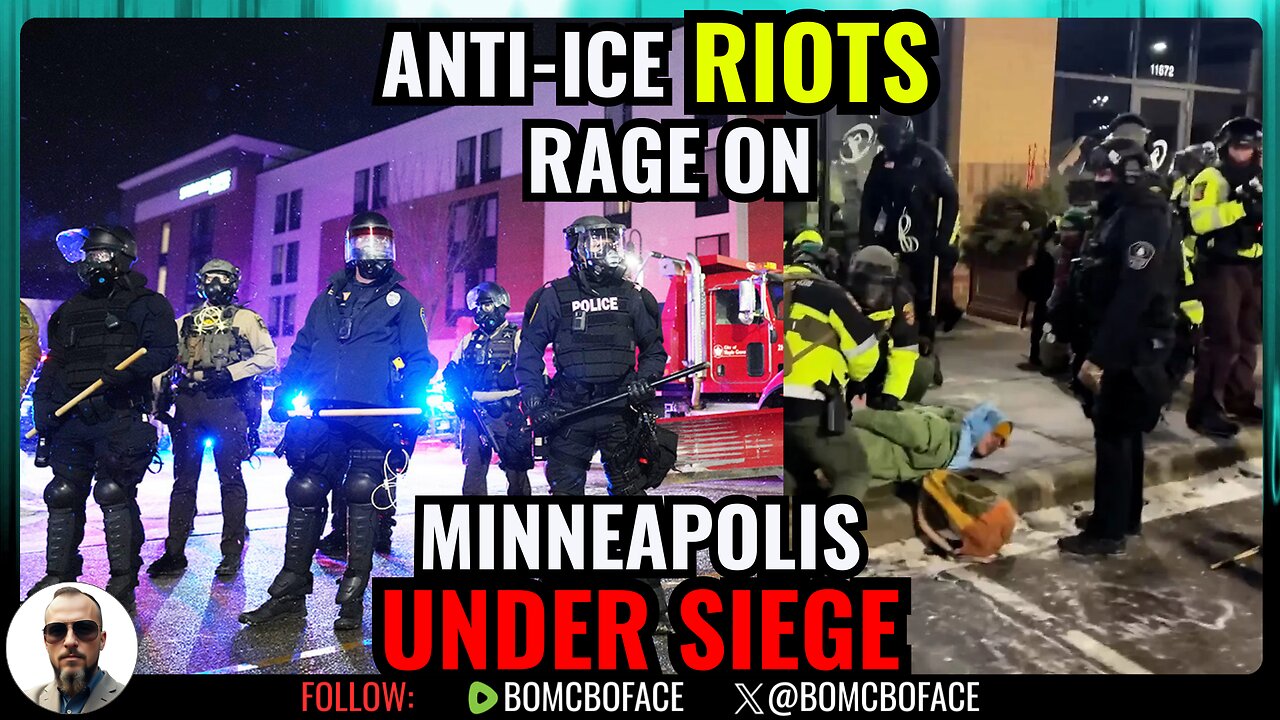 MN CHAOS: Protests, Shootings, Agent Demoted? Trump Sent in The Homan | Bo McBoface LIVE