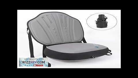 WKERSIY Detachable Kayak Seat with Back Support Inflatable Paddle Board Adjustable Seat Review