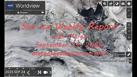Sea Ice Weekly Report with Margo (Sept. 24, 2025)