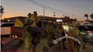 Border Patrol Confiscated all Antifa’s makeshift Shields at ICE Broadview & Paraded them