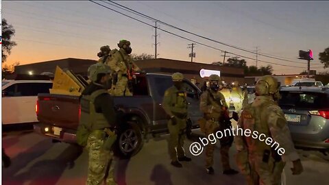Border Patrol Confiscated all Antifa’s makeshift Shields at ICE Broadview & Paraded them