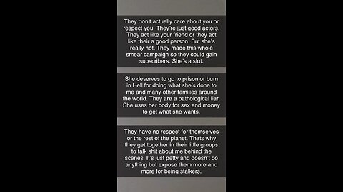 There is no genuine love there. It’s all about money, attention, and power