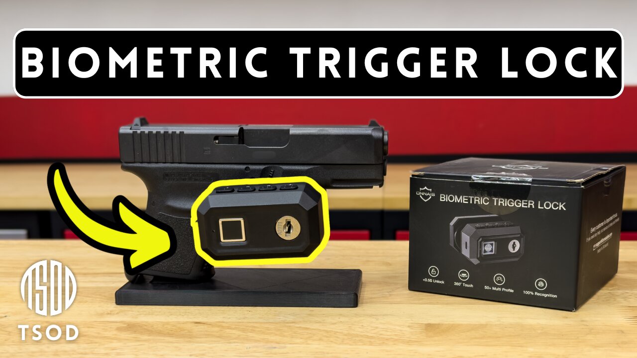 Biometric Gun Lock – Secure Your Firearms! (AR-15, Pistol, Shotgun Install)