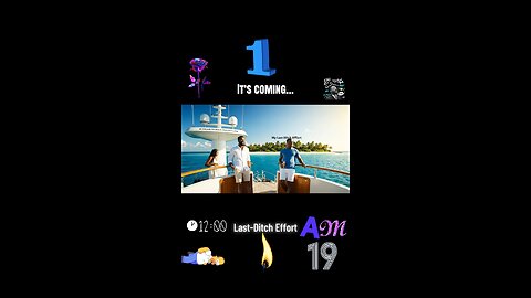 It’s coming… 1/19