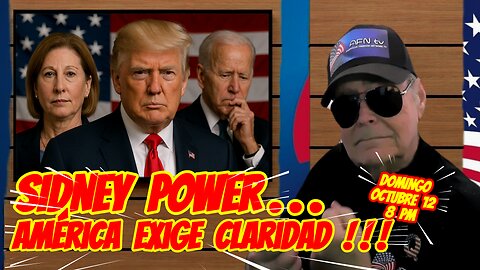 SIDNEY POWER, América exige claridad !!! 10. 12. 2025 - 8 PM