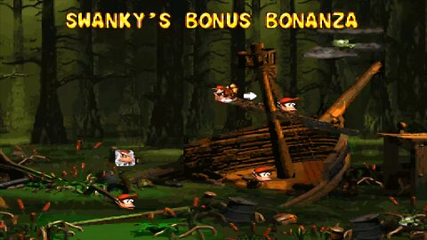 DONKEY KONG COUNTRY 2™ : DIDDY'S KONG QUEST™ / ACT 3. KREM QUAY / A3#. SWANKY'S BONUS BONANZA 3