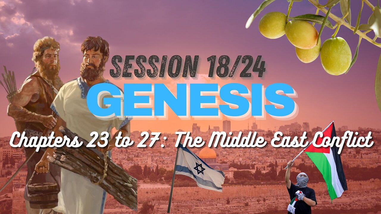 Genesis Chapters 23 to 27 with Chuck Missler (Jacob and Esau) Session 17/24