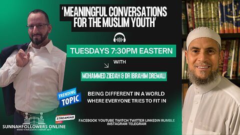 THE MUSLIM YOUTH - BEING DIFFERENT