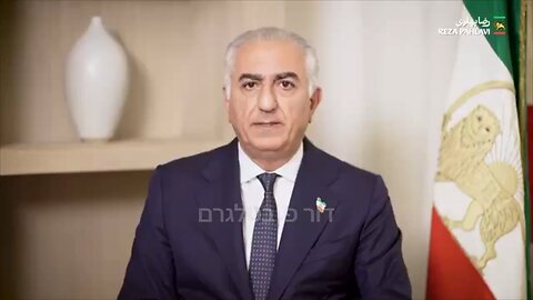 Exiled Iran’s Crown Prince Reza Pahlavi talks to Iran’s Security People.