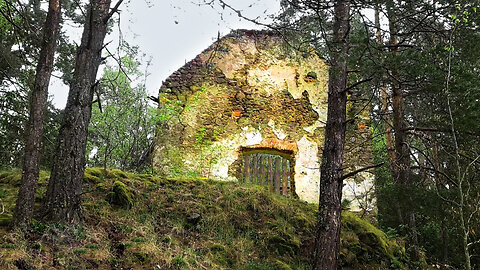 The Evacuated Town In Rain - Lost Places ASMR Rain Sounds