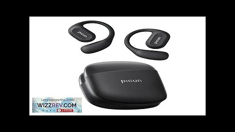 Picun H1 Open Ear Earphone bluetooth 5.3 14.2mm Composite Drive Unit Digital Review