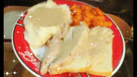 Vintage Throwback Open-Faced Turkey Sandwiches 🦃 Leftovers
