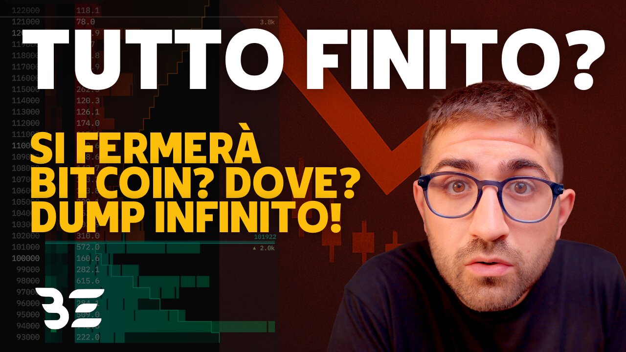 🚨 BITCOIN: DUMP INFINITO || DOVE SI FERMERA?