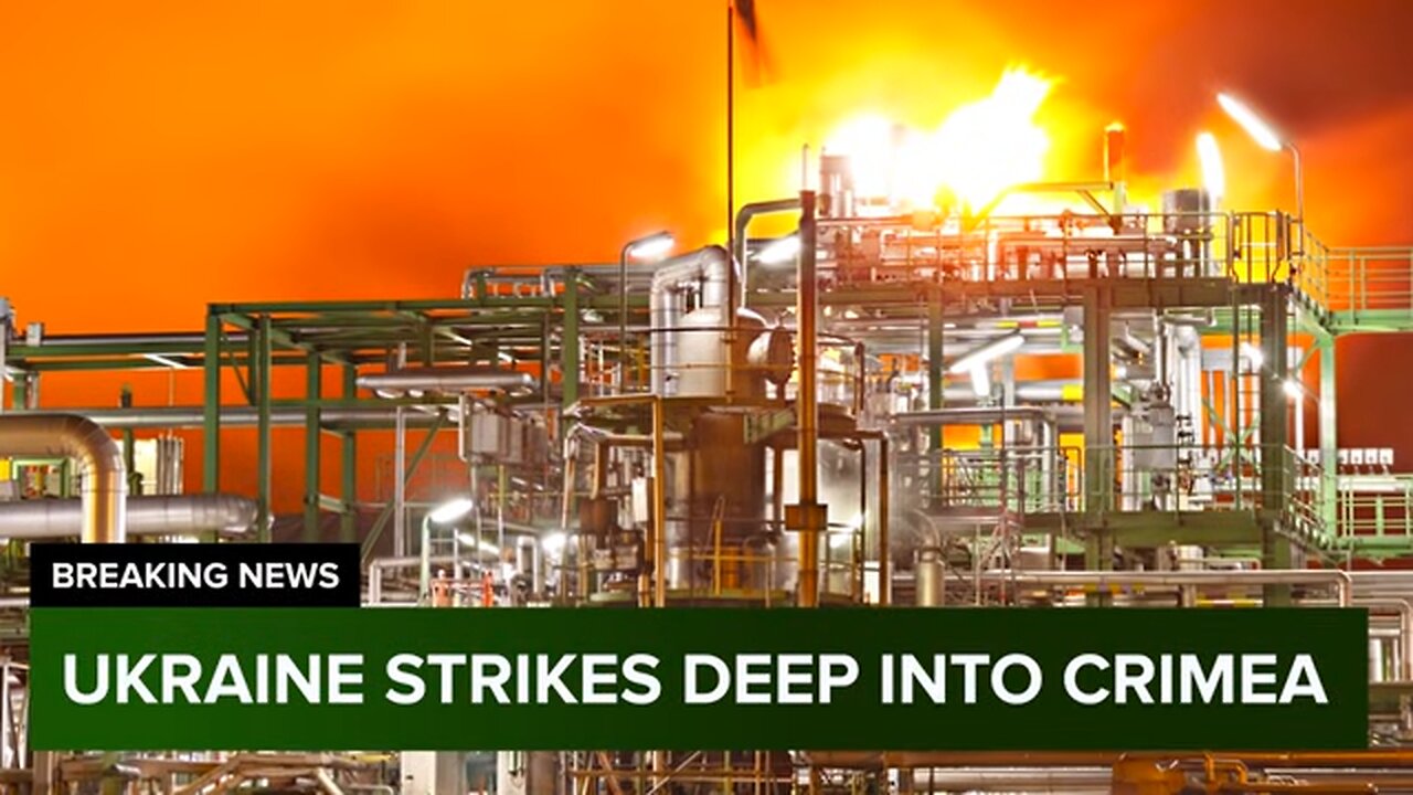 Firestorm DEVOURS Crimea… Putin POWERLESS Against Ukraine’s Asymmetric Assault