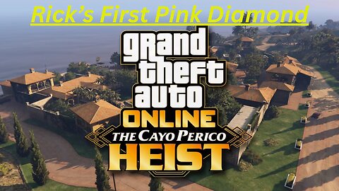 GTA 5 - Our Newest Character Rick's First Pink Diamond In Cayo Perico Finale - Grand Theft Auto V
