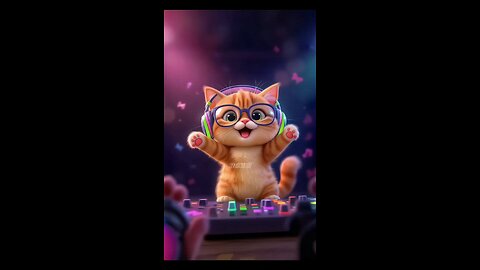 Drop the beat, kitty!