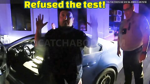 Police Chase Ends With Jail When He Refuses The Field Sobriety Tests