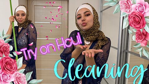 4K Ultra HD | Cleaning While Wearing a Raincoat