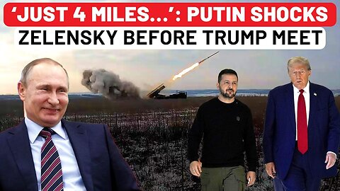 Ukraine On A Losing Streak? Russia Just 4 Miles From Key Kharkiv City Before Zelensky-Trump Meet