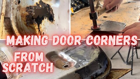 HOW to MAKE INNER DOOR CORNERS AT HOME - HJ WAGON BEATER BUILD EP 16