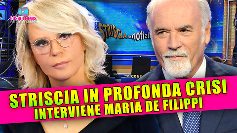 Striscia La Notizia in Crisi: Interviene Maria De Filippi!