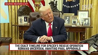 We're Coming Up To Get You Trump's Shout-Out To Stranded NASA Astronauts Being Rescued By SpaceX