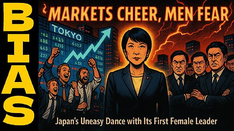 📈 Markets Cheer, Men Fear: Japan’s Uneasy Dance with Its First Female Leader