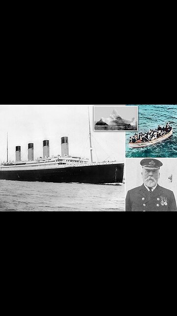 The passing ship that saved the Titanic survivors in the middle of the Atlantic Ocean.