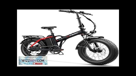 Ebike Folding Electric Bike for Adults 750W Speeds Up to 25MPH Large Review