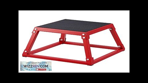 VEVOR Plyometric Jump Box 12 Inch Plyo Box Steel Plyometric Platform Review