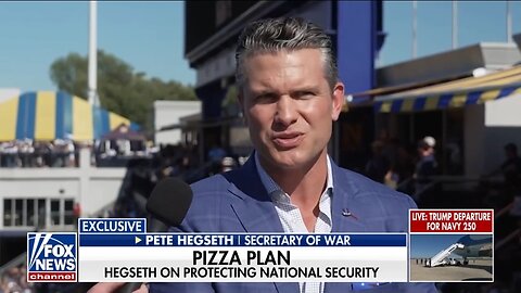 Secretary of War Plots Pizza Prank to Foil Military Forecasters on X 