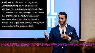 A Democrat candidate in Michigan backed many of the far left tries to erase past tweets