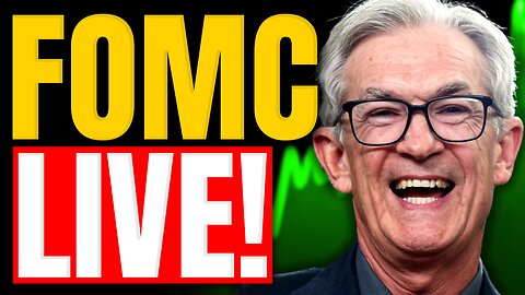 🔴LIVE! Powell Speech & FOMC Fed Rate Decision