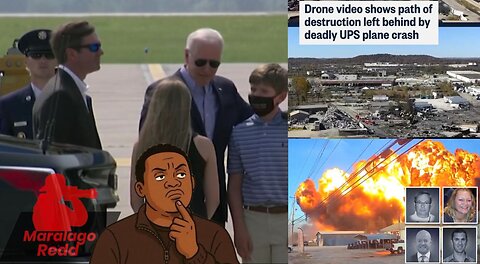 What did Biden and Gov. Beshear talk about at the airport in Kentucky? UPS Louisville Crash💥Decode