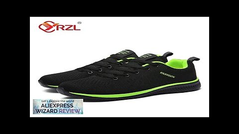 YRZL Men Running Sneakers Women Lightweight Sport Shoes Classical Mesh Breathable Casual Review