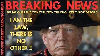 Breaking News!! Trump Dismanting The Us Government In Record Time..Declares Himself King & The Law