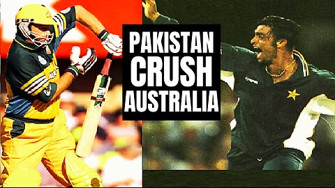 Wasim Akram Fights Back | Shoaib Akhtar & Waqar Younis's Deadly Bowling Crushes Rivals | Pak vs Aus