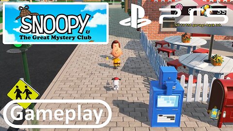 Snoopy & The Great Mystery Club Gameplay