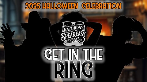 Get In the Ring - Nerdcognito Saturday Speakeasy - 10.25.2025