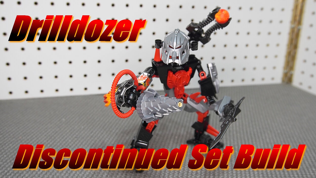 Lego Hero Factory Drilldozer (Discontinued Set Build)