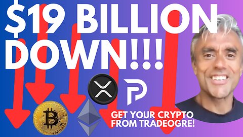 THE BIGGEST CRYPTO CRASH EVER! $ 19 BILION DOWN! WILL BITCOIN RECOVER? END OF THE BULL MARKET?