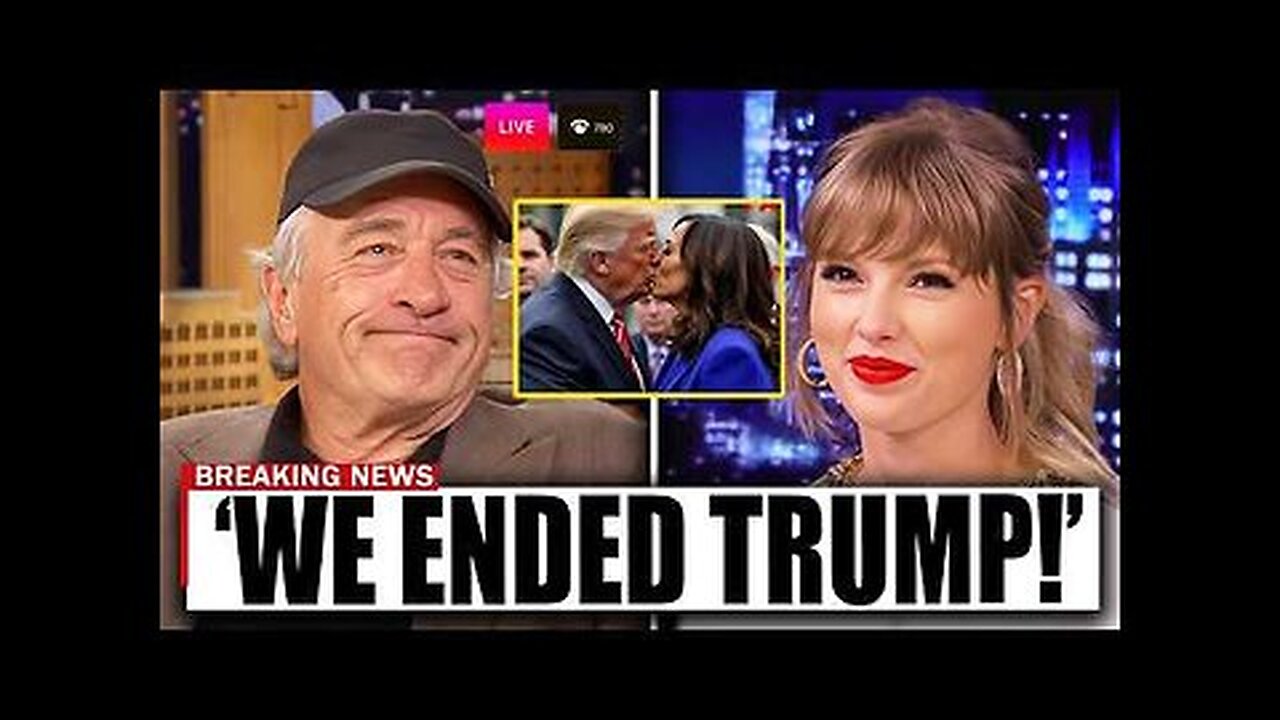 Taylor Swift & Robert De Niro DESTROY Trump and Melania With ONE WORD