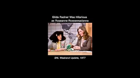 Gilda Radner’s Genius as Roseanne Roseannadanna 🔥 (1977 SNL Classic)