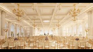 Trump Shares New Rendering of $400M WH Ballroom