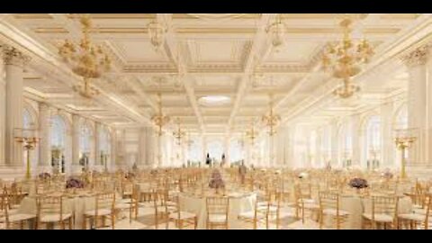 Trump Shares New Rendering of $400M WH Ballroom
