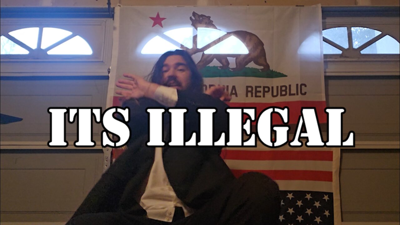 it's illegal